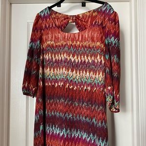 Colorful Tribal Western Dress
